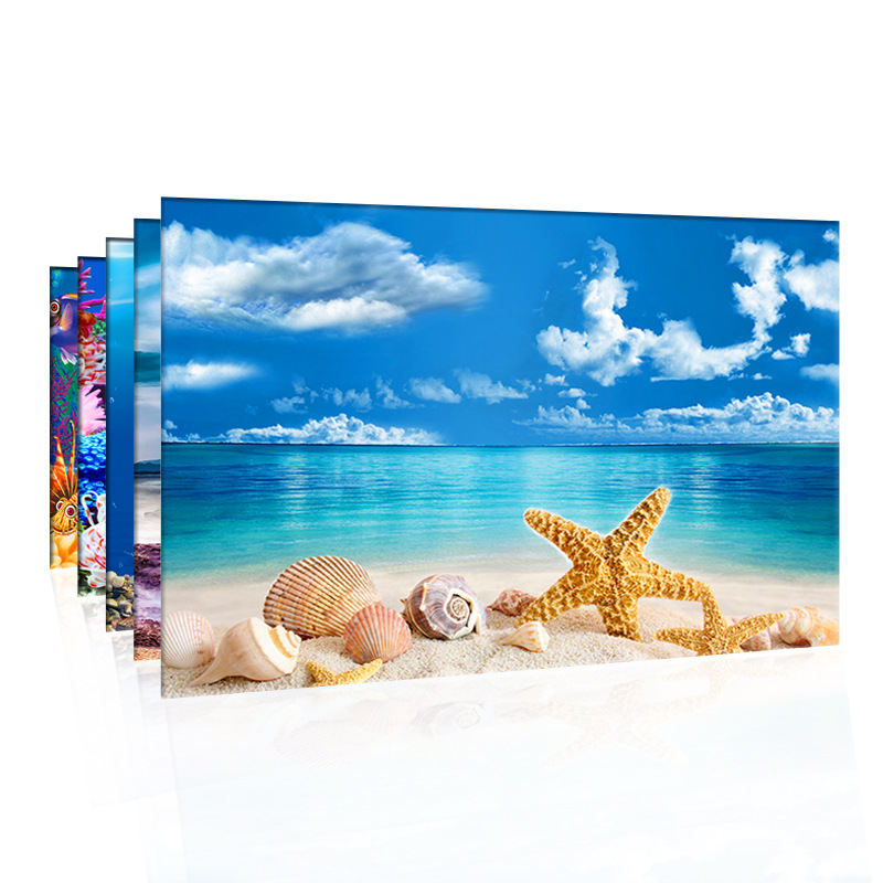 Planted Aquarium Wallpaper - حوض السمك زخرفة خلفية ملصق خزان