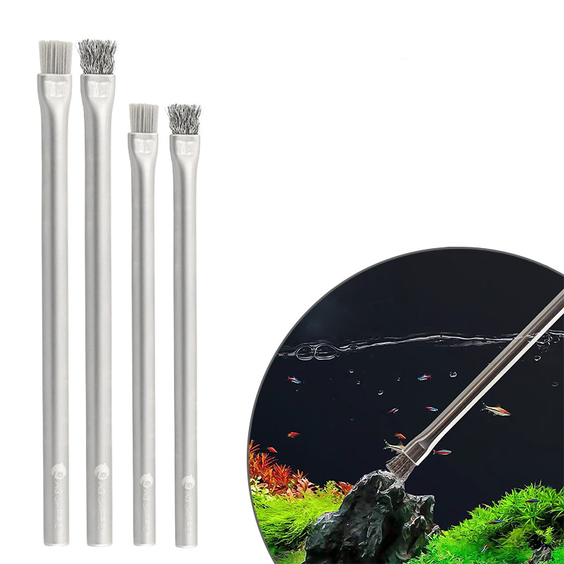 Planted Aquarium Algae Remover - Aquapro الطحالب فرشاة تنظيف فرشاة خزانات