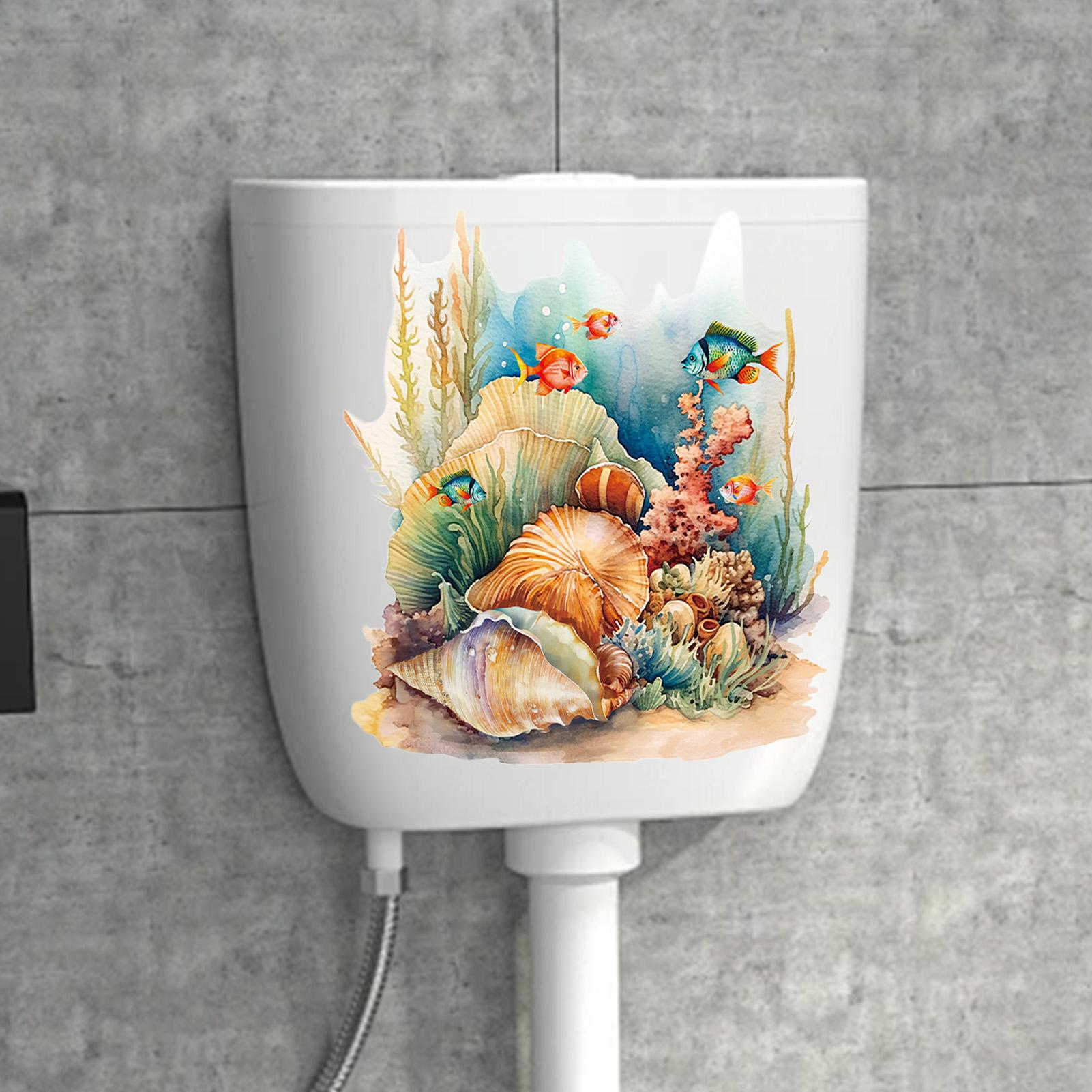 Aquarium Planted Background - ملصق ثلاثي الأبعاد لتزيين خلفية حوض