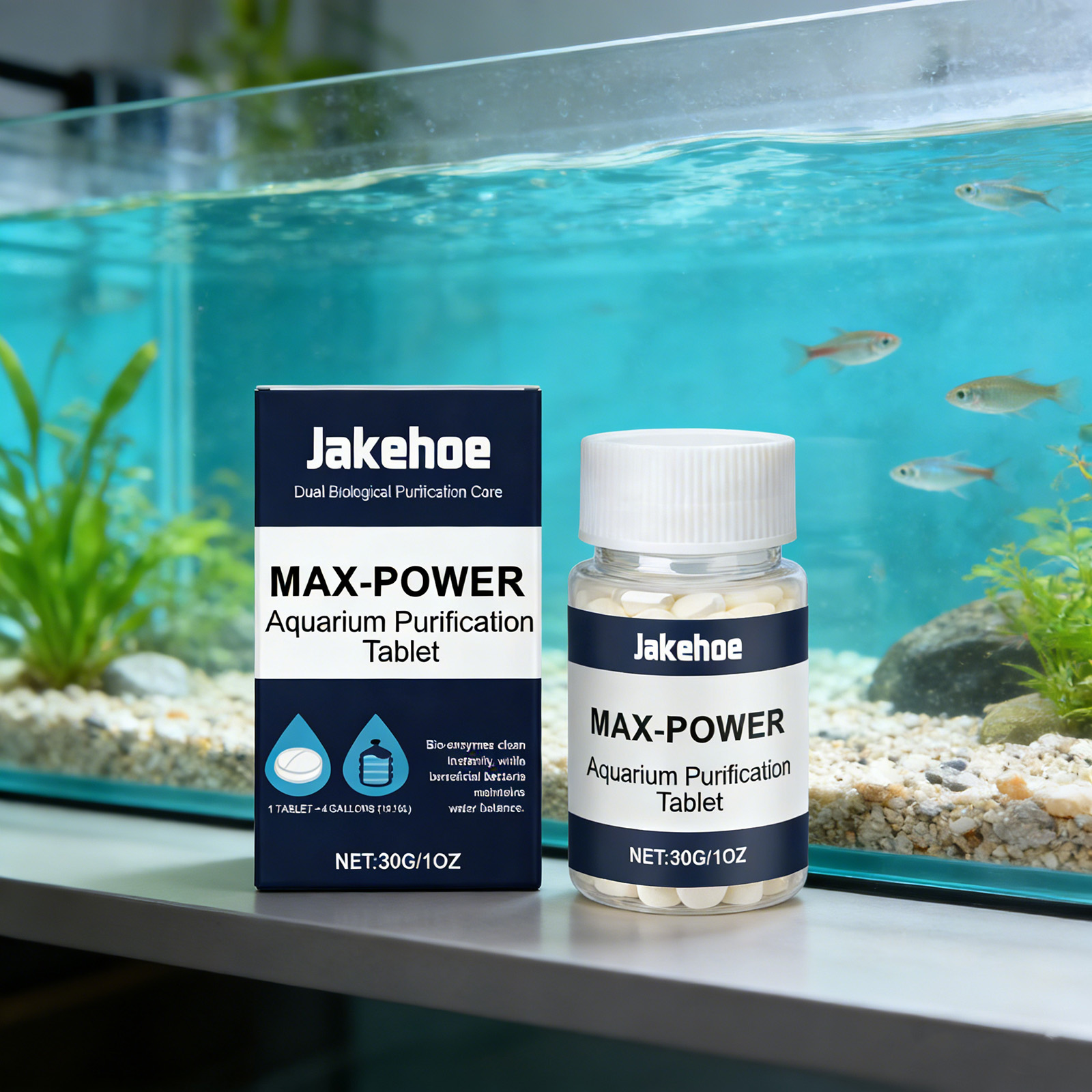Planted Aquarium Algae Remover - أقراص إزالة الطحالب لأحواض السمك لتنقية