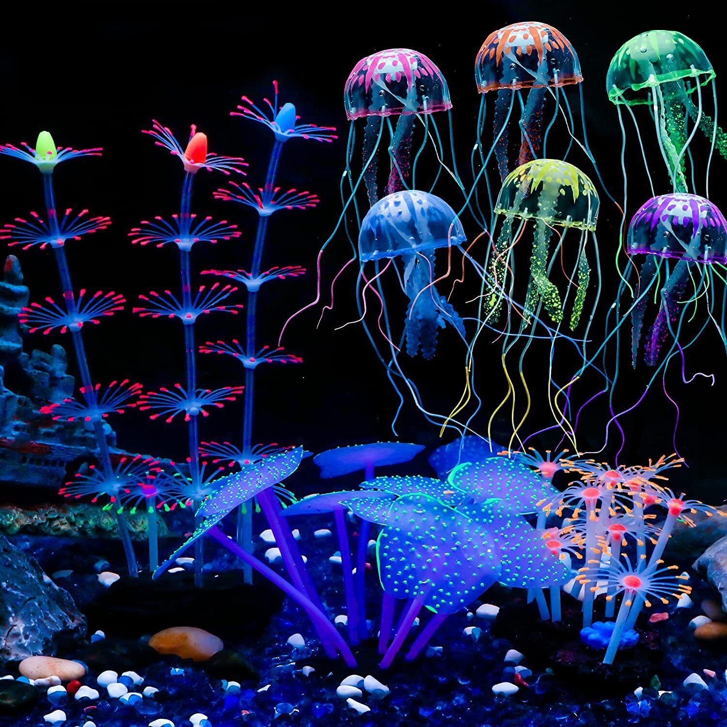 ديكور حوض السمك الاصطناعي المض - مراجعة Aquarium Planted Substrate وسعره