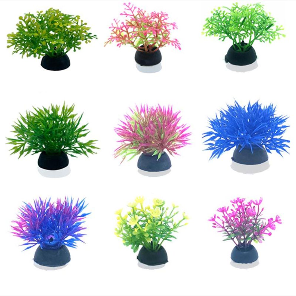 نبات بلاستيكي اصطناعي لحوض الس - مراجعة Aquarium Planted Background وسعره