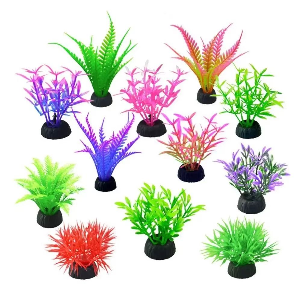 نبات بلاستيكي اصطناعي لحوض الس - مراجعة Aquarium Planted Background وسعره