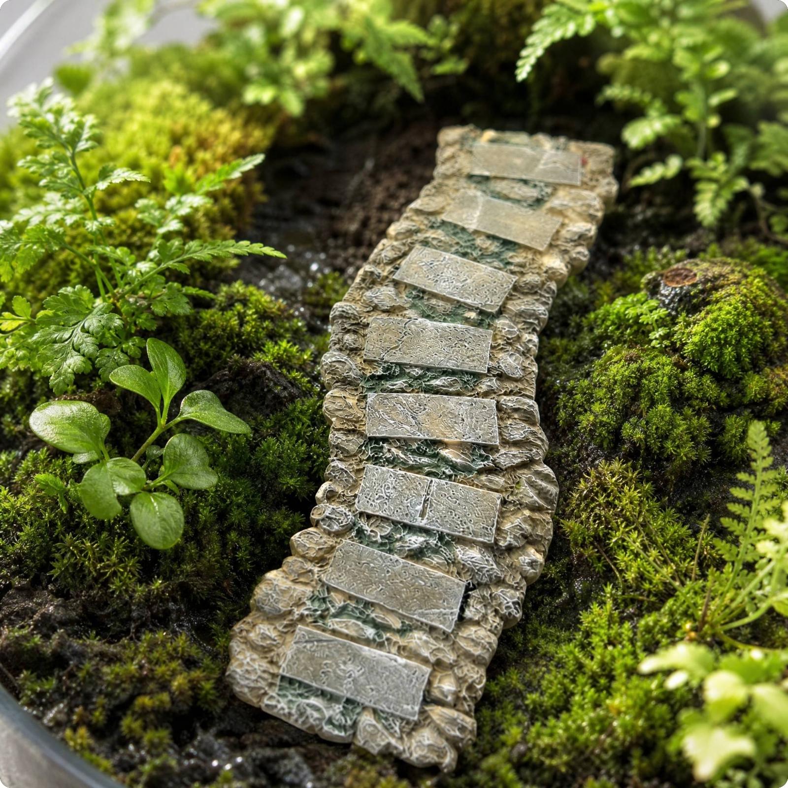 زينة نباتية من الراتنج على شكل - مراجعة Aquarium Planted Setup وسعره