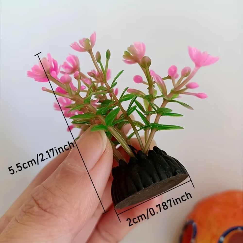 نباتات اصطناعية بلاستيكية لأحو - مراجعة Aquarium Planted Background وسعره