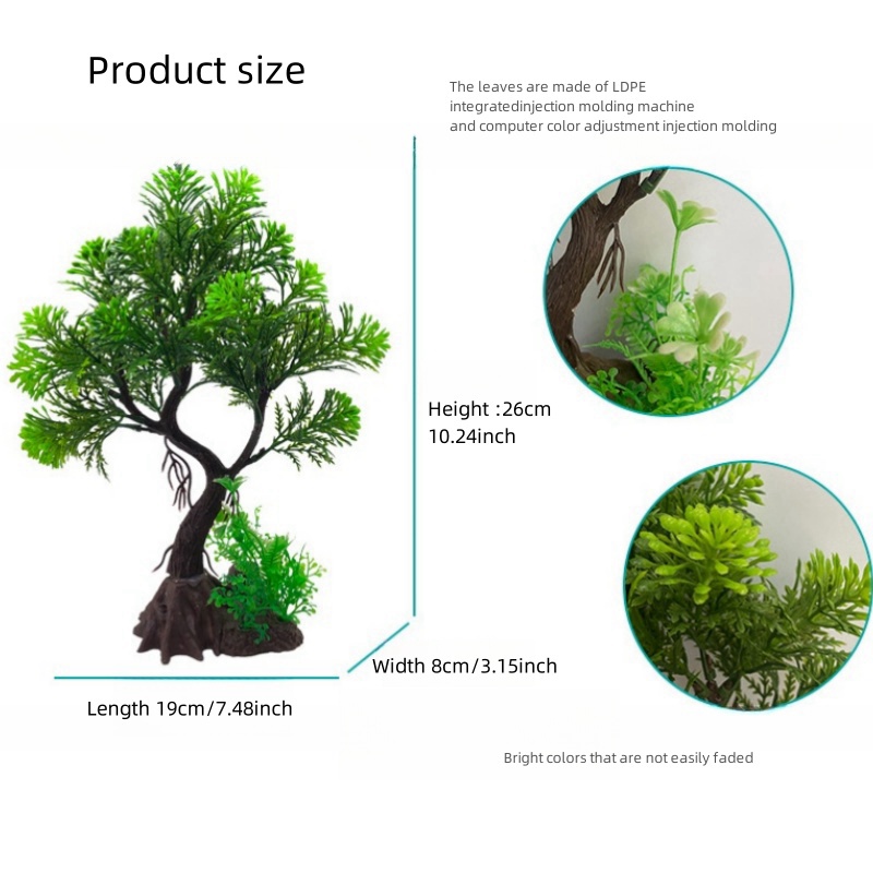 زينة حوض السمك الاصطناعية، نبا - مراجعة Aquarium Planted Substrate وسعره