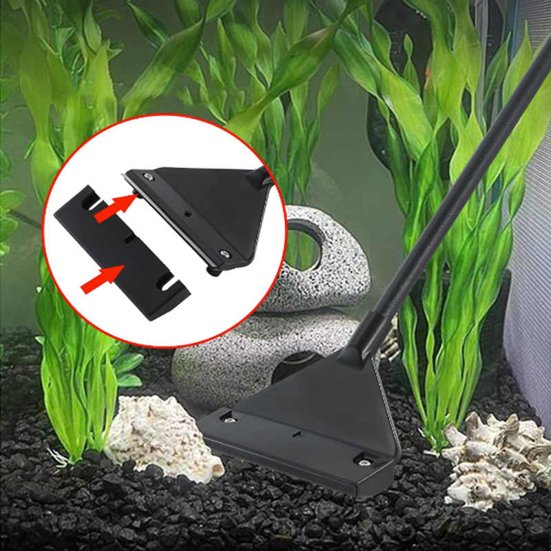 مكشطة إزالة الطحالب من الفولاذ - مراجعة Planted Aquarium Algae Remover وسعره