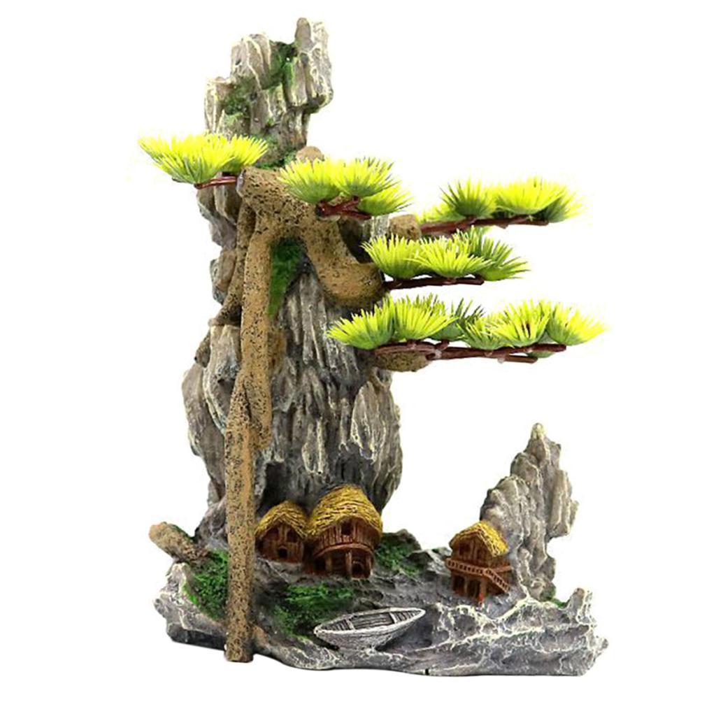 شجرة الكهف الزواحف كهف شجرة جذ - مراجعة Aquarium Planted Wood وسعره