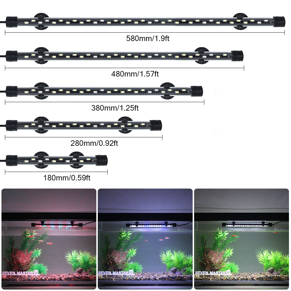 حوض السمك ضوء LED نمو النبات م - مراجعة Aquarium Planted Substrate وسعره