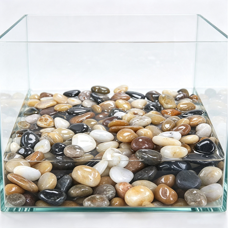 300-700 جرام من حصى الأنهار ال - مراجعة Aquarium Plant Original وسعره