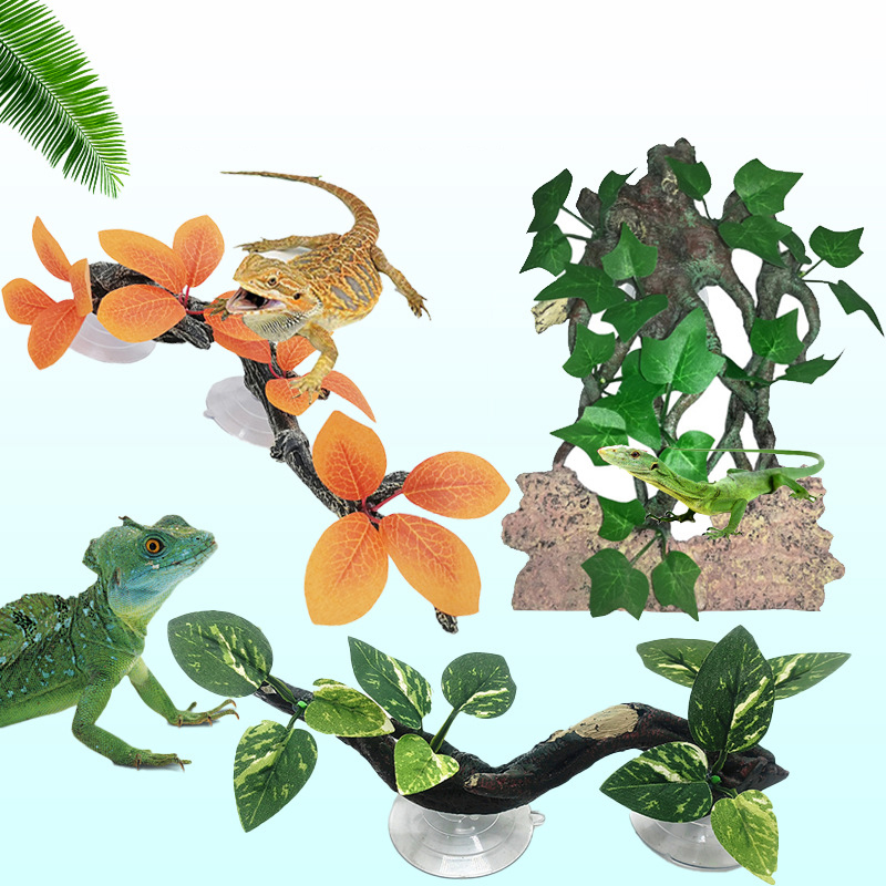 زينة صغيرة من الراتنج لأحواض ا - مراجعة Aquarium Plant Vine وسعره