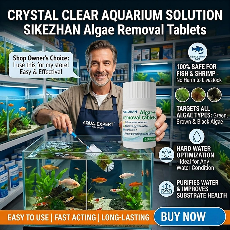 أقراص سريعة لإزالة الطحالب، من - مراجعة Planted Aquarium Algae Remover وسعره