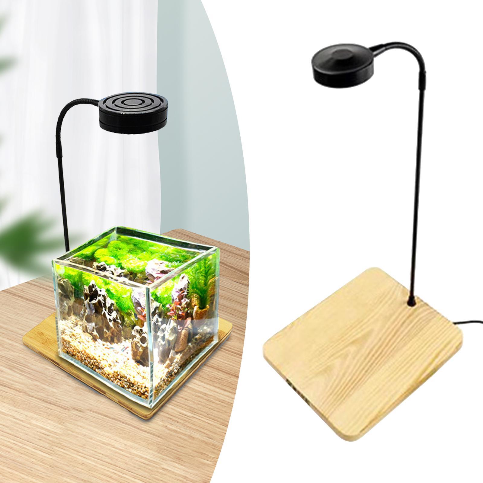 إضاءة LED للأحواض المائية تعمل - مراجعة Aquarium Planted Wood وسعره