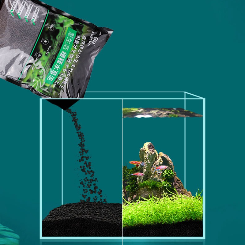 تربة حوض السمك من SUNSUN - ركي - مراجعة Aquarium Planted Substrate وسعره