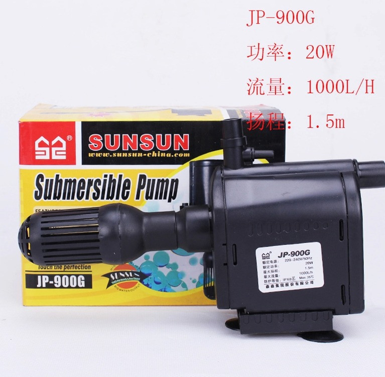 فلتر داخلي Sunsun JP-900G، فكر - مراجعة Aquarium Plant Ideas وسعره