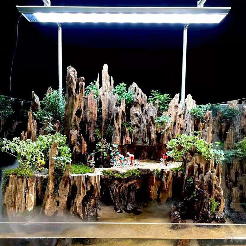 △   ديكور خشبي على شكل جمبري ل - مراجعة Aquarium Planted Substrate وسعره