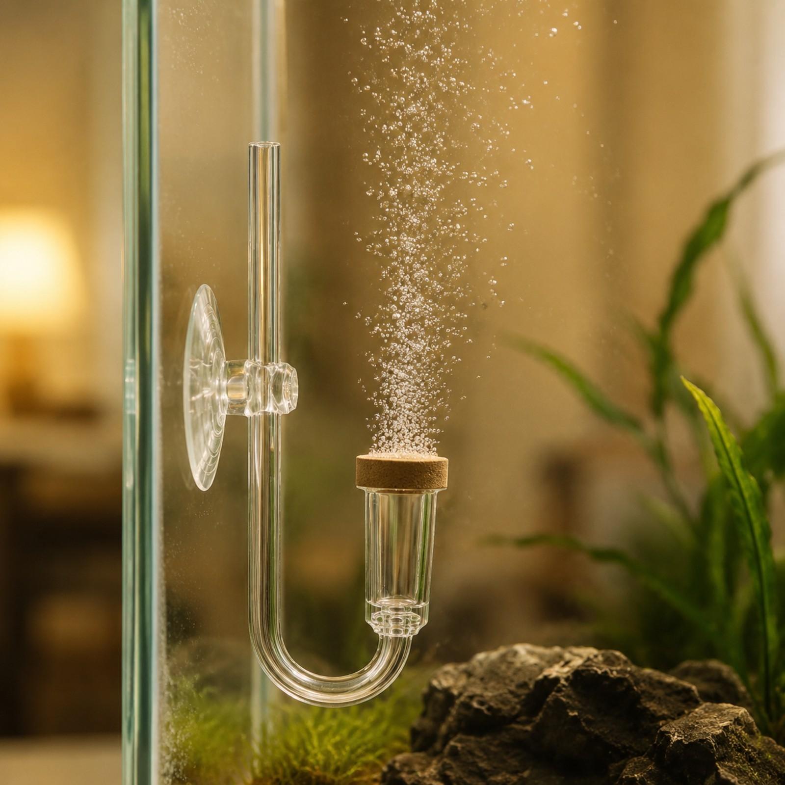 موزع ثاني أكسيد الكربون لأحواض - مراجعة Aquarium Planted Setup وسعره