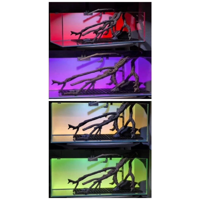 لوحة إضاءة خلفية لحوض السمك، ل - مراجعة Aquarium Planted Background وسعره